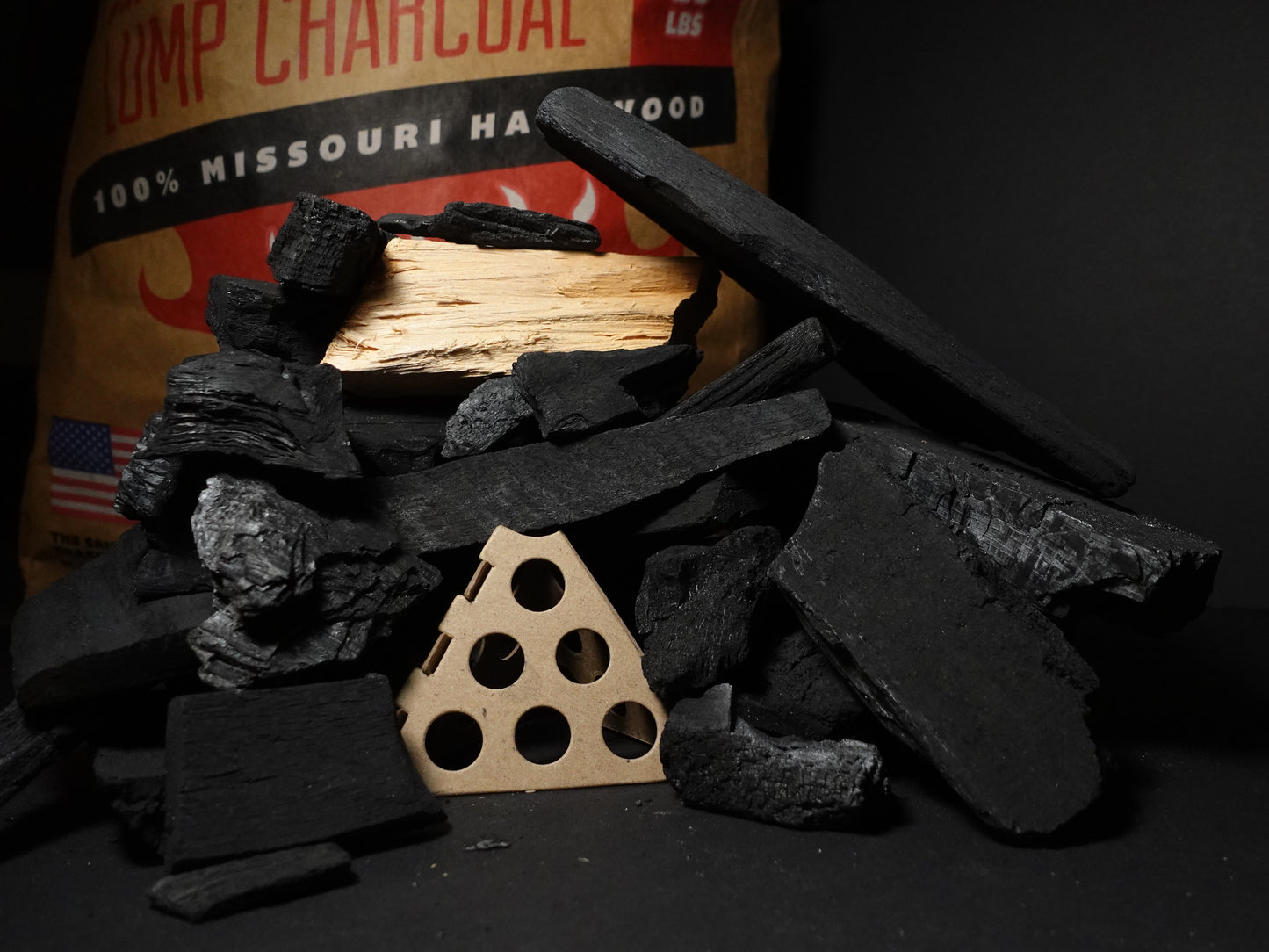 Fireclick™ Charcoal Pyramid Firestarter (10-pack)